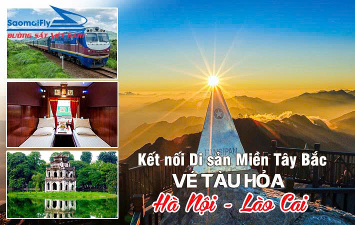 Vé Tàu Hà Nội Lào Cai - Tàu Chất Lượng Cao (VIP) Chuẩn 5 Sao